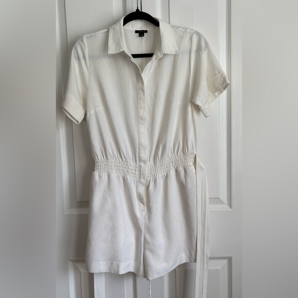 ANN TAYLOR PETITES WOMENS ROMPER, Ivory, size 8
Petite
